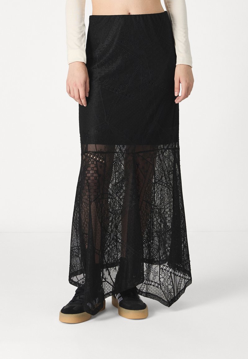 Aware VMLOLLIE SKIRT - Gonna lunga - black