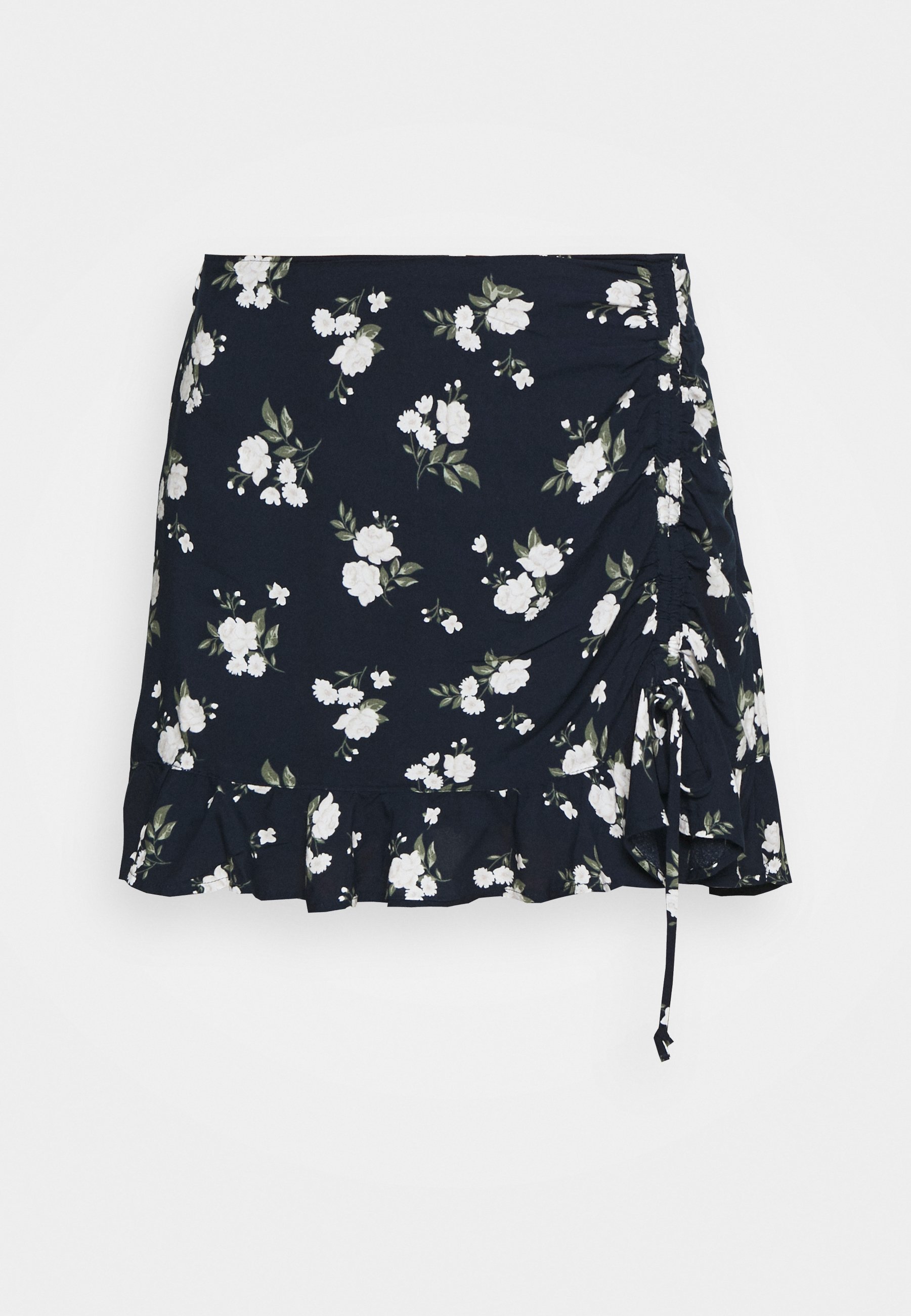 Hollister Co. RUFFLE SKORT - Shorts - navy/donkerblauw - Zalando.nl