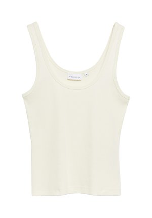 comma, T-SHIRT - Top - helles beige