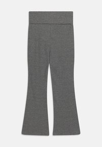 Lindex TROUSERS FLARES YOGA - Hlače - dark grey melange