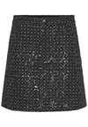 PCROBERTA MINI SKIRT - Minissaia - grey denim