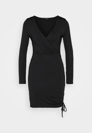 Even&Odd Vestito di maglina - black