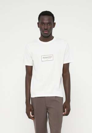 JORGREENE TEE CREW NECK - Μπλουζάκι με στάμπα - bright white