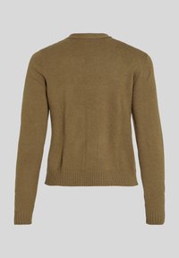 VILA VIRIL-NOOS - Strickjacke - rubber