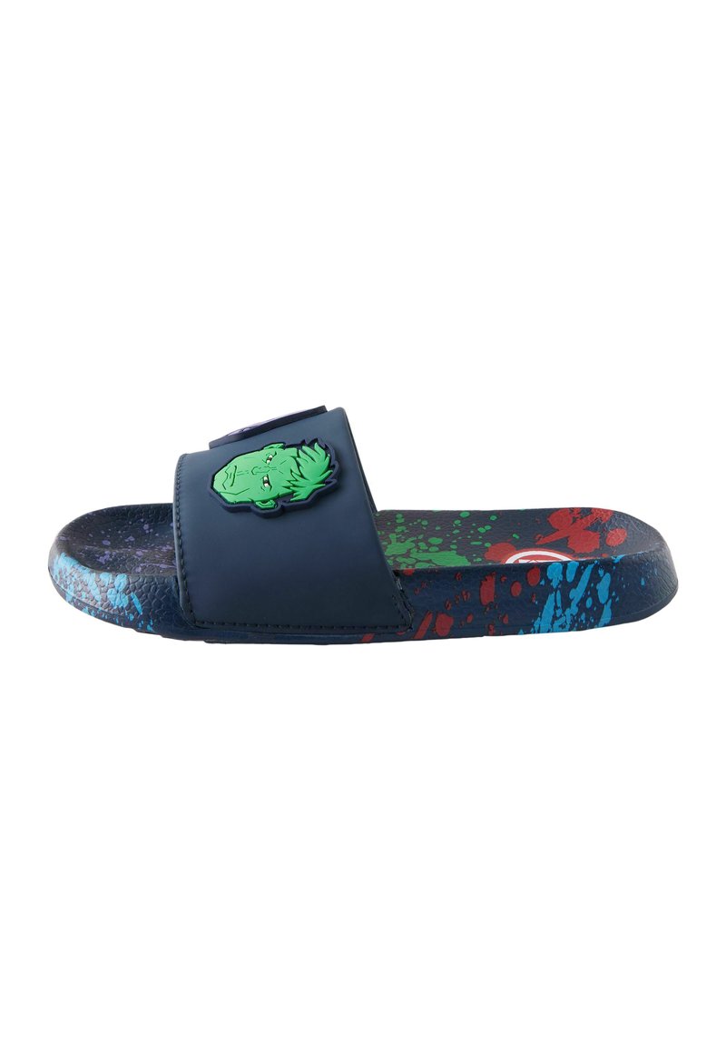 Next REGULAR FIT - MARVEL  - Ciabattine - navy