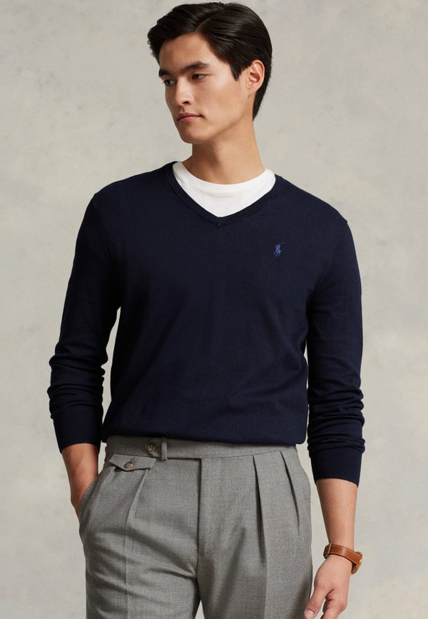 SLIM FIT V NECK - Jumper3