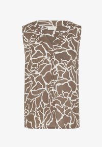 Non sélectionné, deep taupe w chalk print