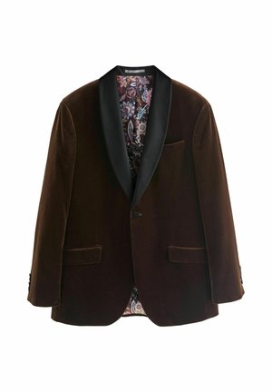 REGULAR FIT - SIGNATURE PONTOGLIO ITALIAN WITH SHAWL LAPEL  - Anzugsakko - brown