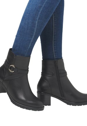 Remonte Botines camperos - tiefschwarz