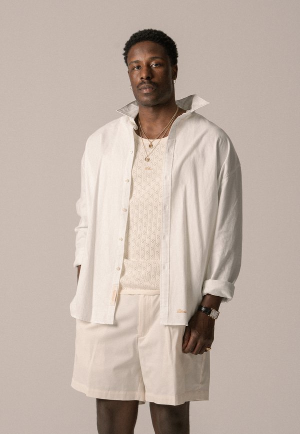 SCRIPT SHIRT UNISEX - Hemdbluse - meadow mist