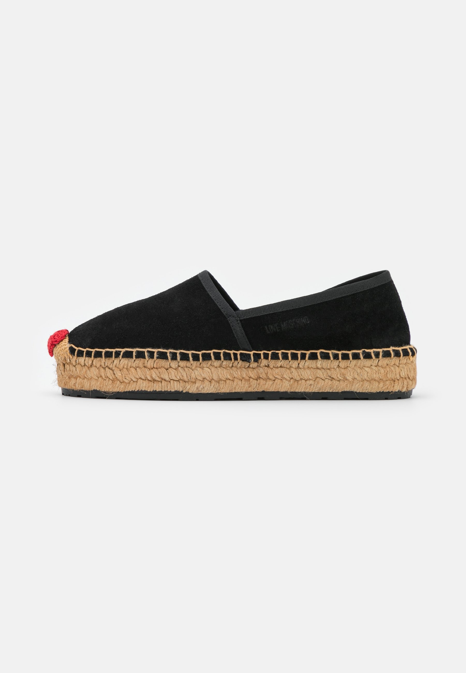 Love Moschino Espadrillas - nero - Zalando.it