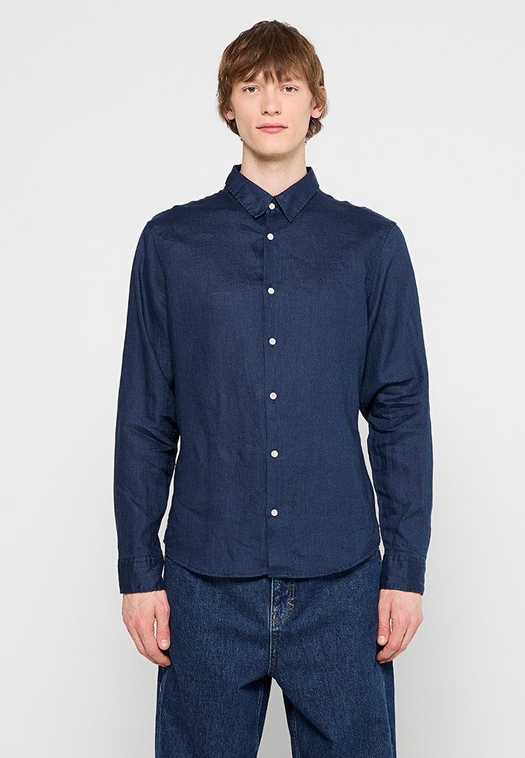 sandro Overhemd donkerblauw