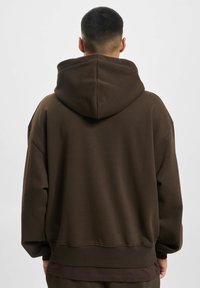 DEF Sudadera con cremallera - brown