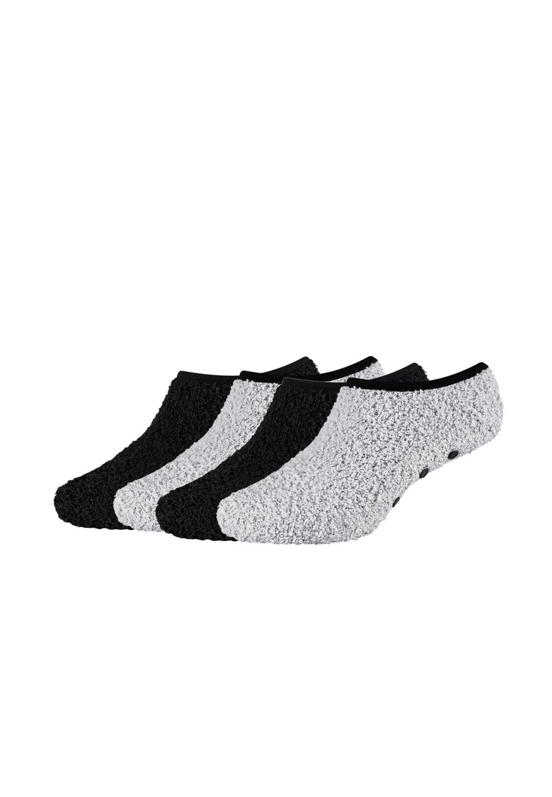 camano FEMALE COSY SNEAKER PACK Trainer socks black