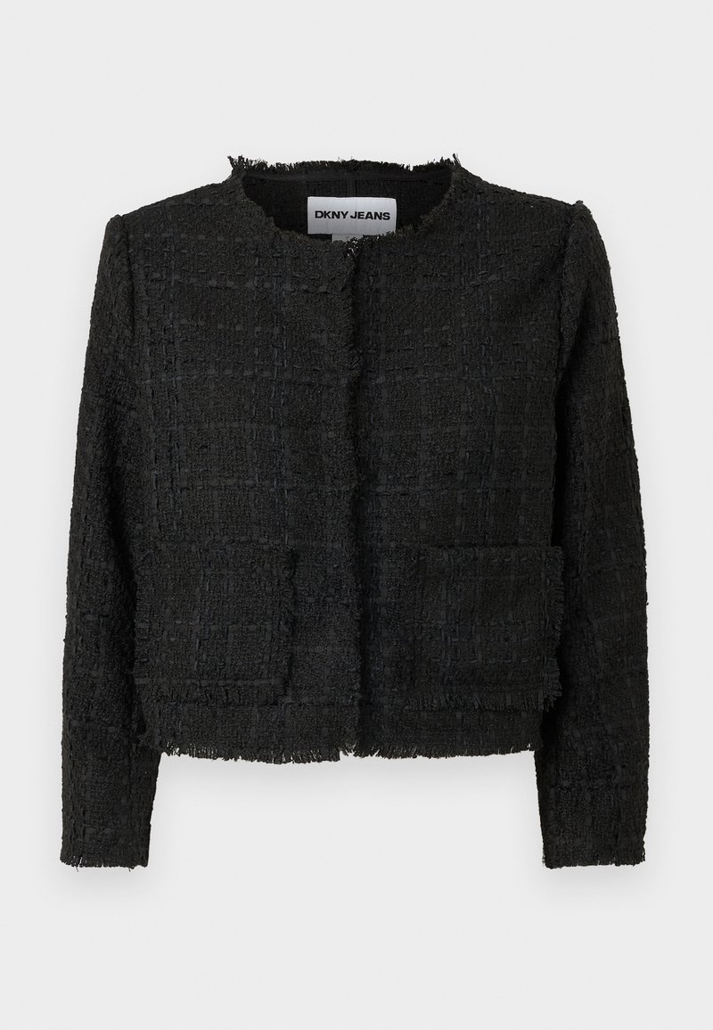 DKNY Lichte jas zwart