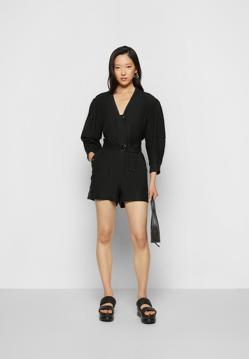 Damen Kleider | Iro MATEA Jumpsuit black/schwarz - QF52803 Damen Kleider | Iro MATEA Jumpsuit black/schwarz - QF52803