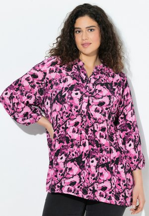 NEON FLORAL 3/4 SLEEVE  - Camicetta - raspberry