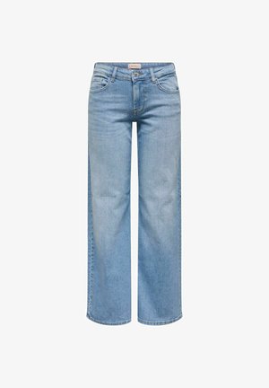 ONLY Tall, JEANS MIT WEITEM BEIN ONLJULLES NIEDRIGE TAILLE WEITER BEINSCHNITT JEANS - Wide leg - light blue denim