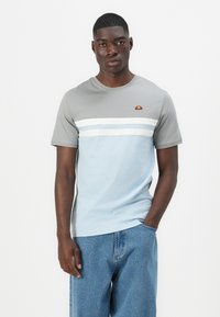 Ellesse ATREI TEE - Print T-shirt - grey/multi-coloured