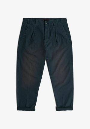 G-STAR, PLEATED CHINO RELAXED TAPERED - Bukser - sun faded salute