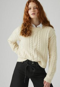 Levi's® INES CABLE - Maglione - tofu