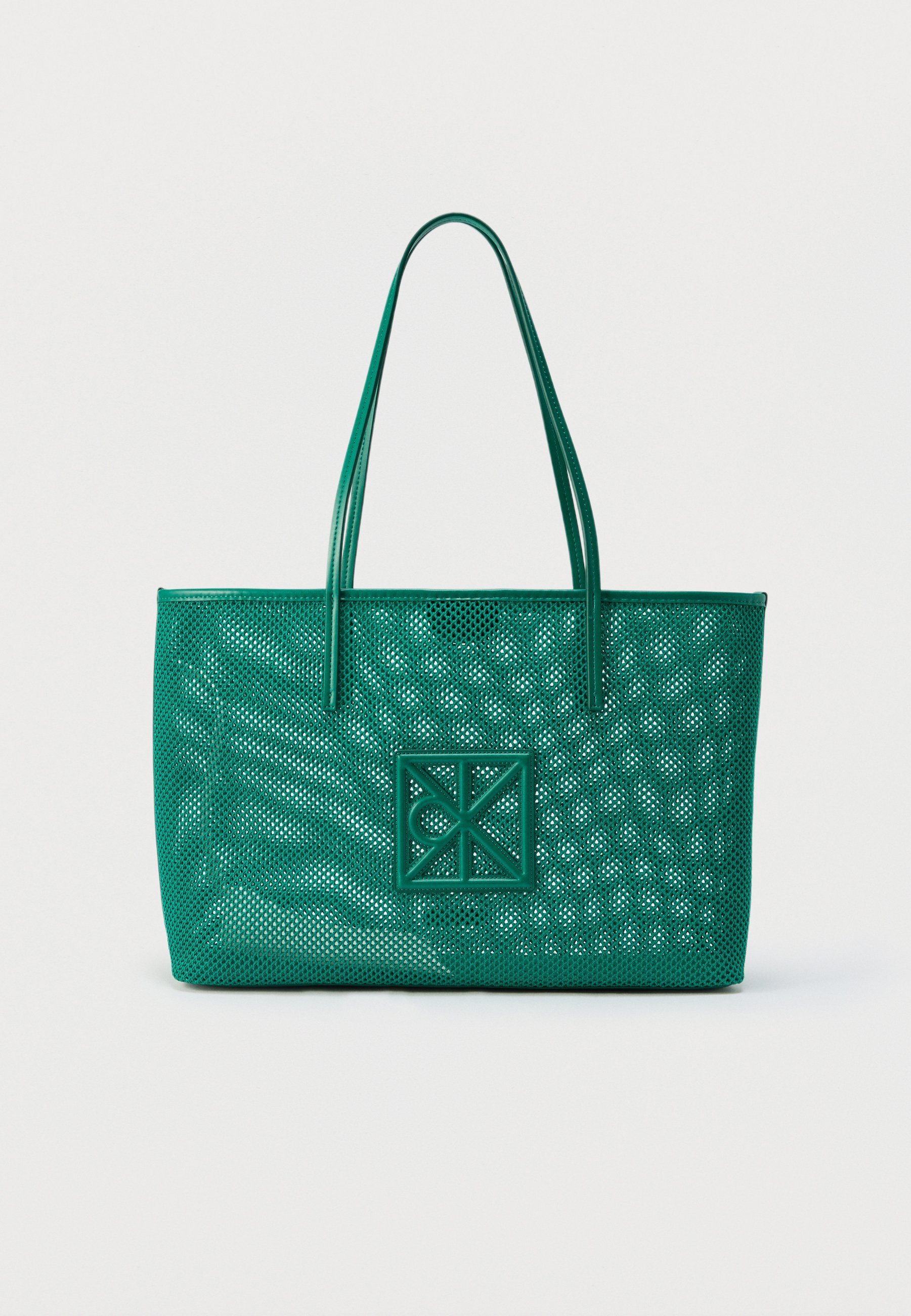 Calvin Klein EMBLEM TOTE SET - Velká kabelka - green