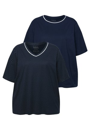 2 PACK  - Maglia del pigiama - night blue