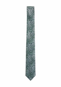 Next PATTERN SLIM - Krawatte - green