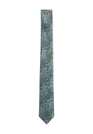 Next PATTERN SLIM - Krawatte - green