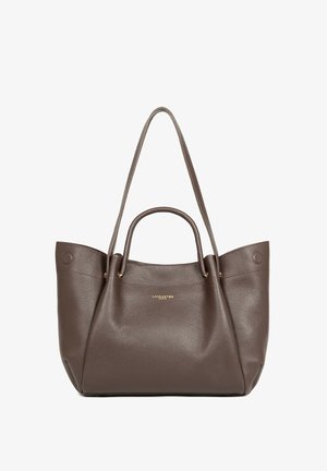 LANCASTER, EXTRA LARGE FOULONNÉ DOUBLE LOUISA - Sac à main - marron - in - or pâle