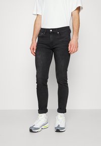 Calvin Klein Jeans Vaqueros pitillo - black denim