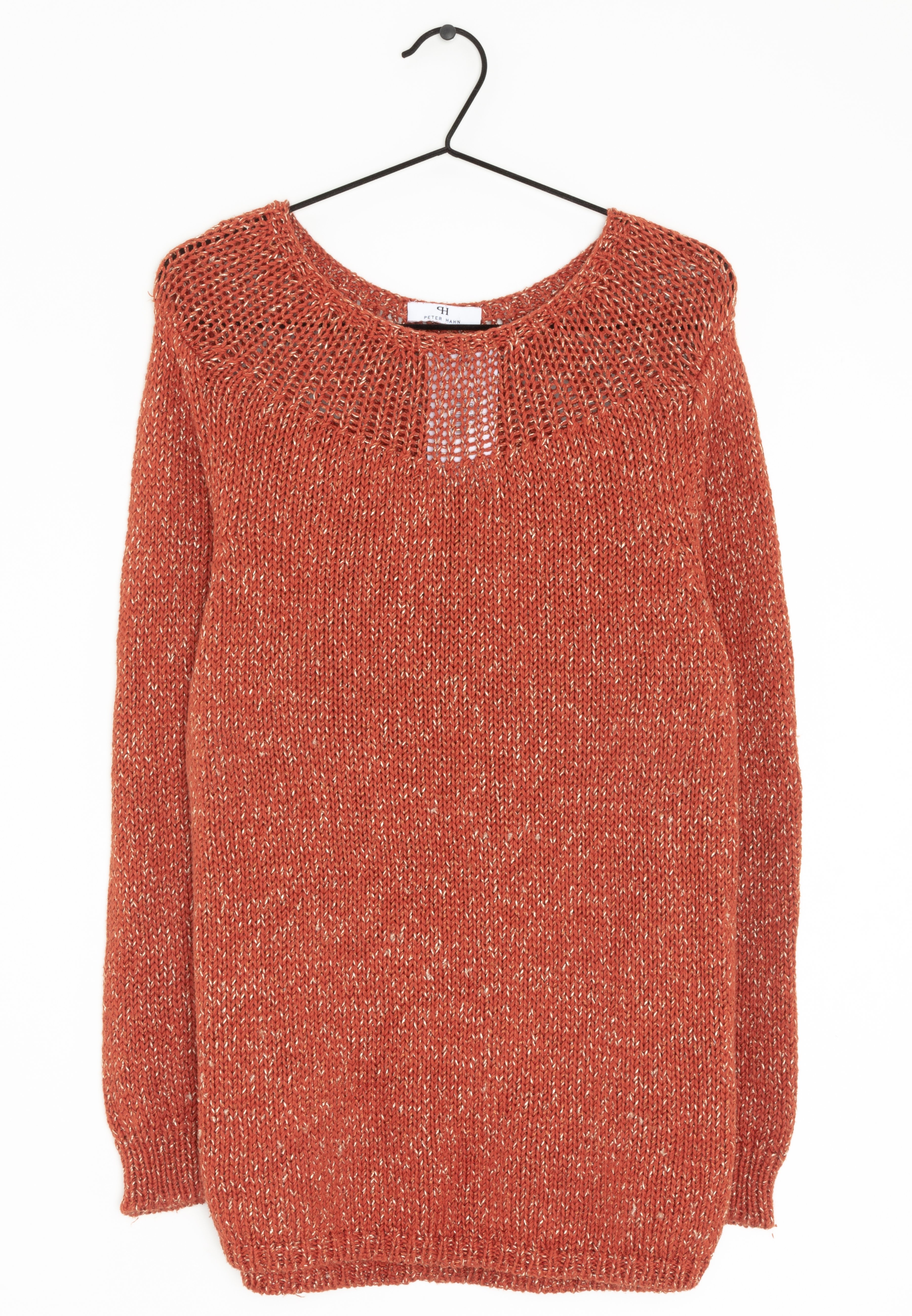 PETER HAHN Sweatshirt - orange - (Pre-owned) - Zalando.de