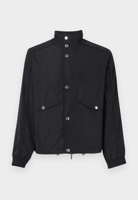MOCK NECK - Lichte jas - black