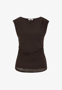 No seleccionado, dark brown