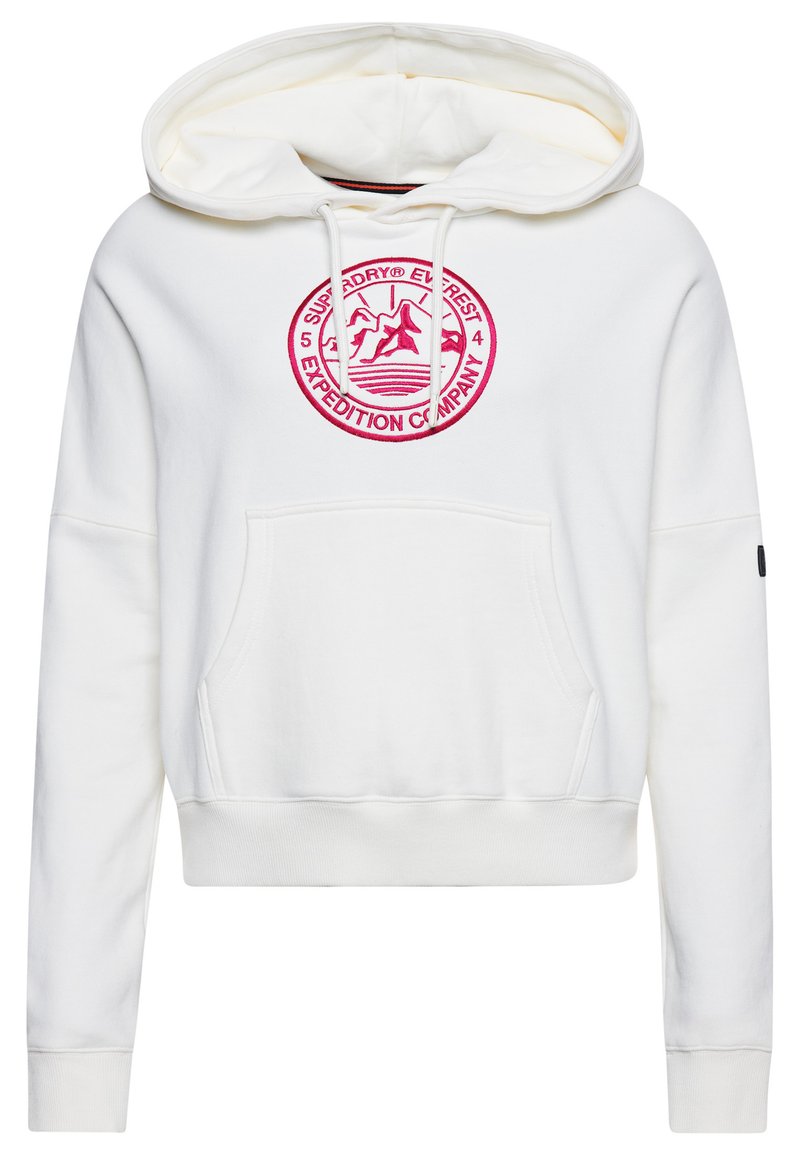 Damen Sweatshirts | Superdry EXPEDITION GRAPHIC CROP Kapuzenpullover new chalk/hellgelb - JU94222 Damen Sweatshirts | Superdry EXPEDITION GRAPHIC CROP Kapuzenpullover new chalk/hellgelb - JU94222