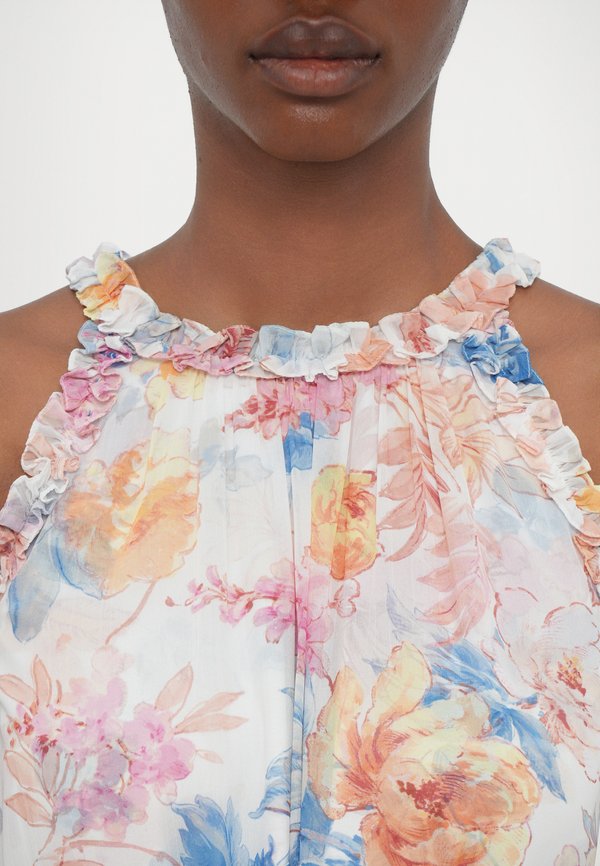 MARIANNES FLORAL SLEEVELESS MICRO MINI DRESS - Day dress - moonshine3