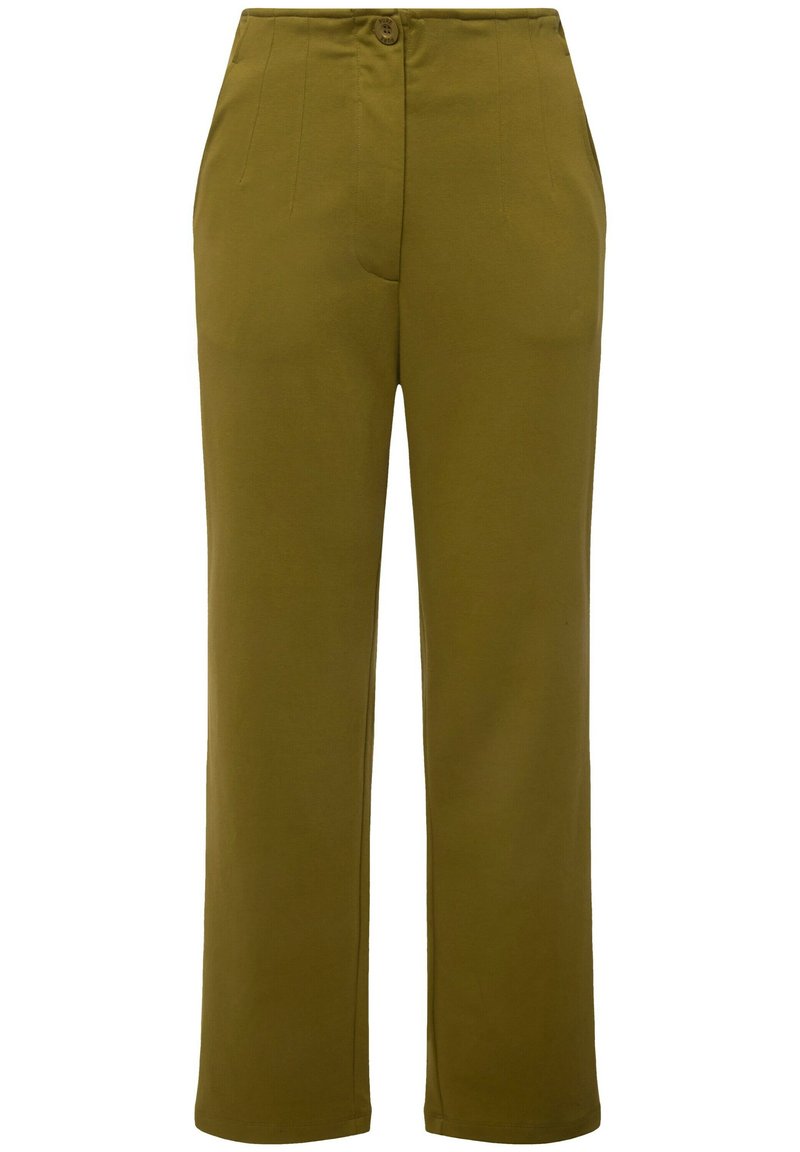Ulla Popken Broek olijfgroen Ulla Popken Broek olijfgroen