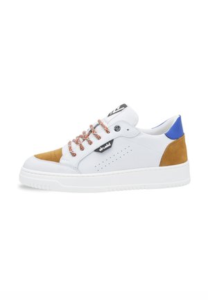 Sneakers basse - white-cognac