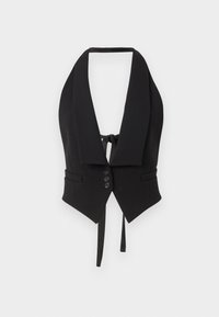GIDRAN GILET - Camicia - nero limousine