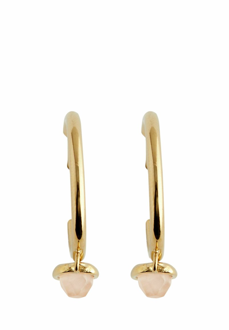Next SEMI PRECIOUS HOOP - Ohrringe - gold tone