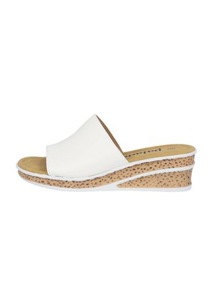 NISERIOS - Heeled mules - weiß