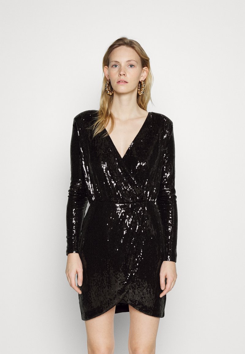 BOSS EPALLETA Robe de soirée black/noir ZALANDO.FR