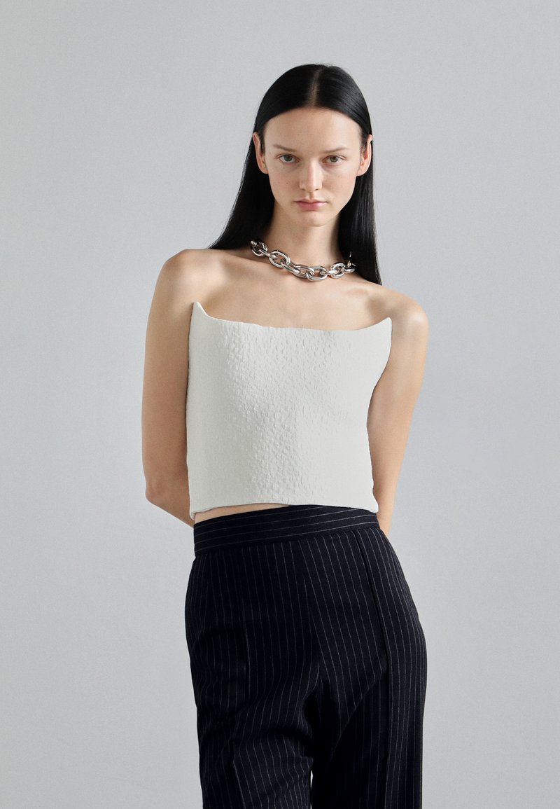 Ioana Ciolacu CORSET - Débardeur - white