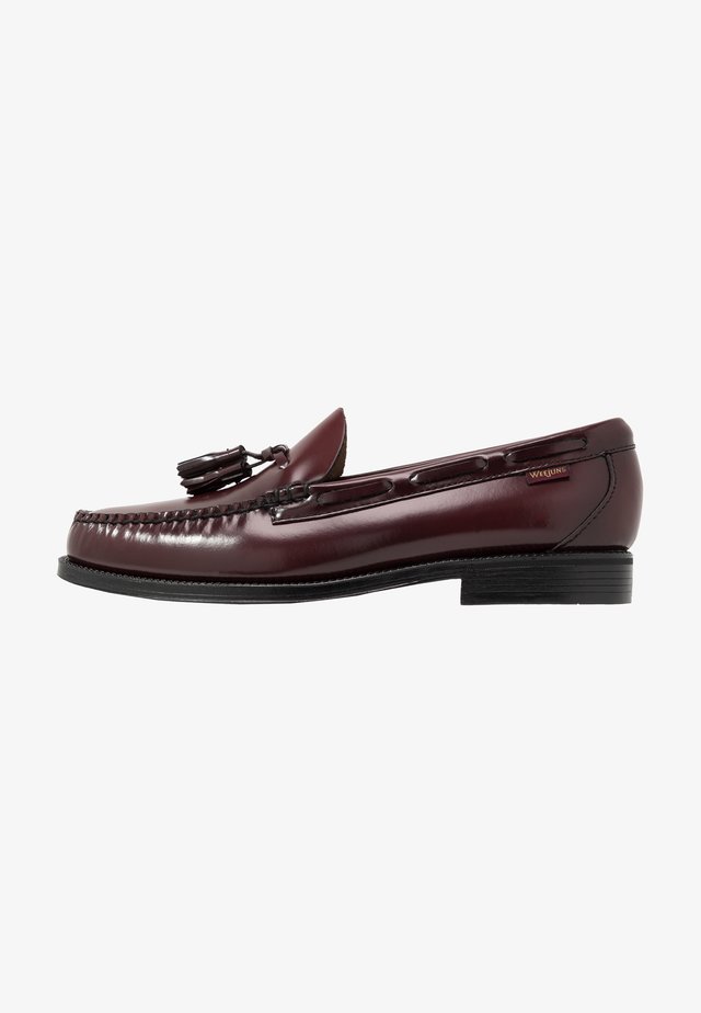 WEEJUN LARKIN TASSEL - Business-Slipper - wine