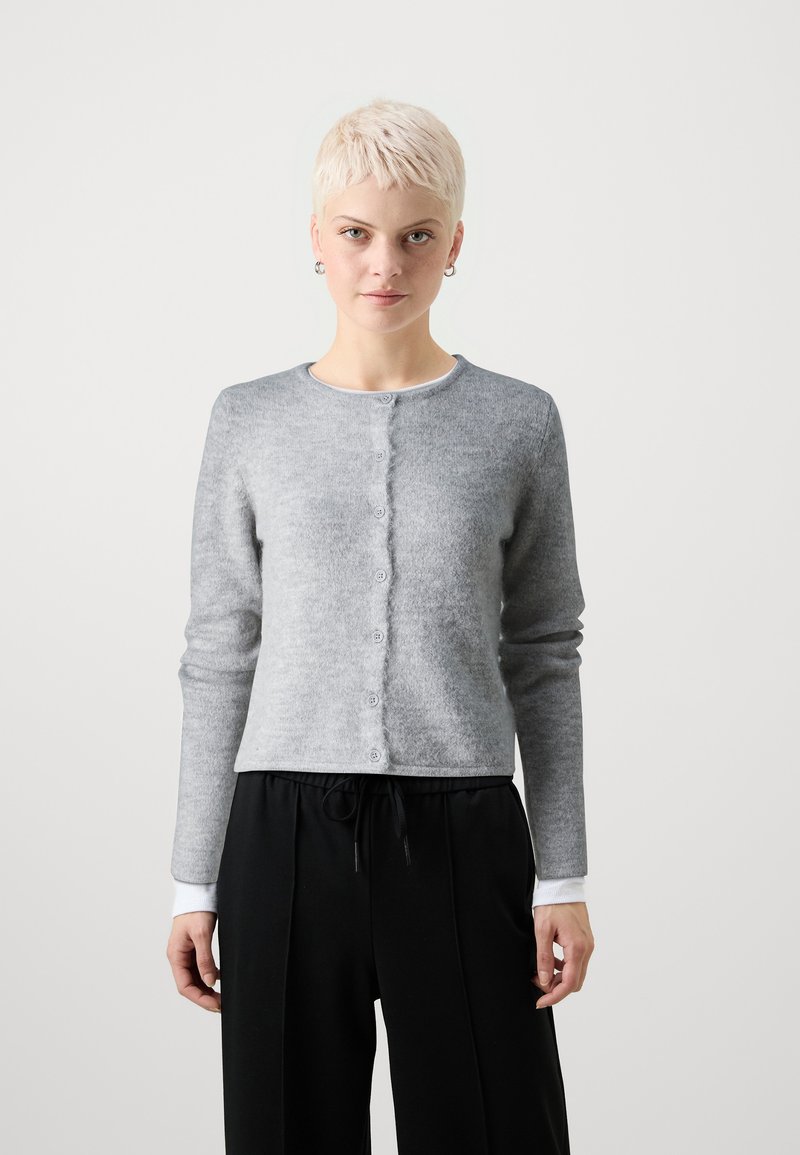 Gina Tricot Petite PETITE - Ζακέτα - grey melange