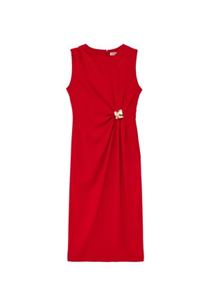 Koton, DRAPED SLEEVELESS MAXI DRESS. - Abiti per occasioni speciali - red