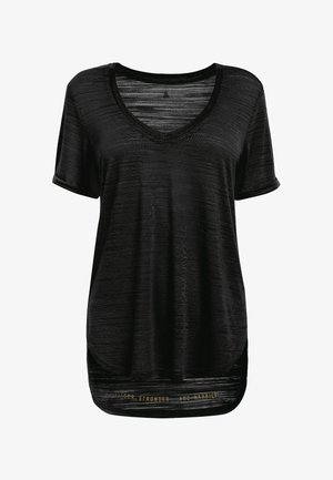 Print T-shirt - black