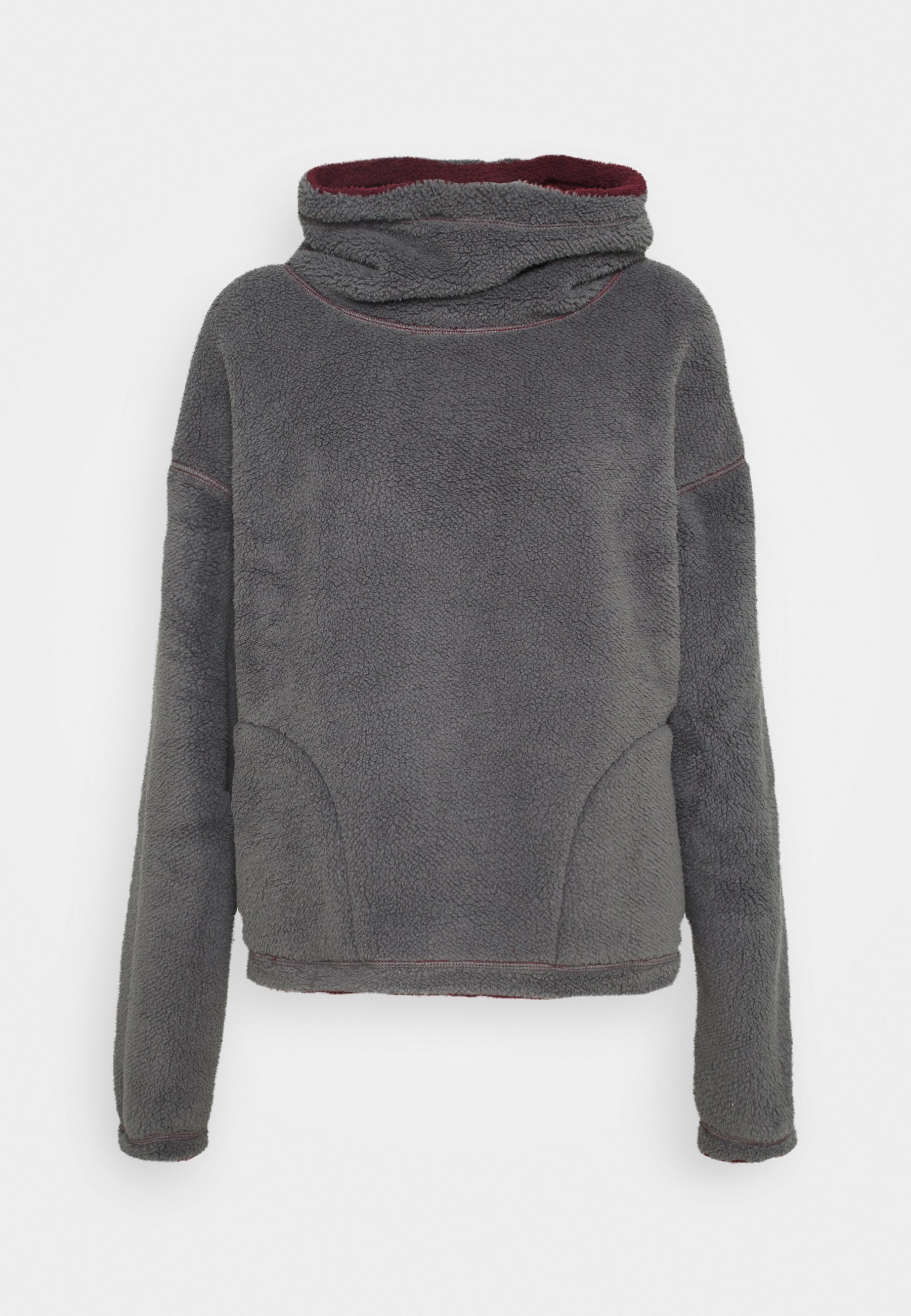 Hollister Co. REVERSIBLE SHERPA Fleecegenser tanrust Obey Mesa Sherpa Jakke Svart | Dame | Yttertøy Jakker på