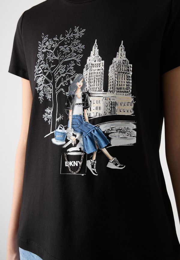 BOW BRIDGE CONVERSATIONAL  - Print T-shirt3