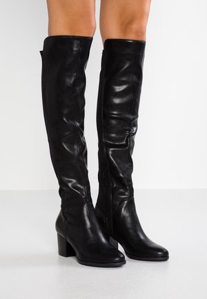 Overknees - black